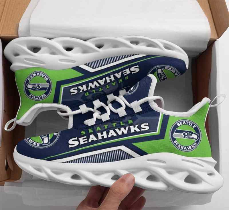 Seattle Seahawks Yezy Running Sneakers