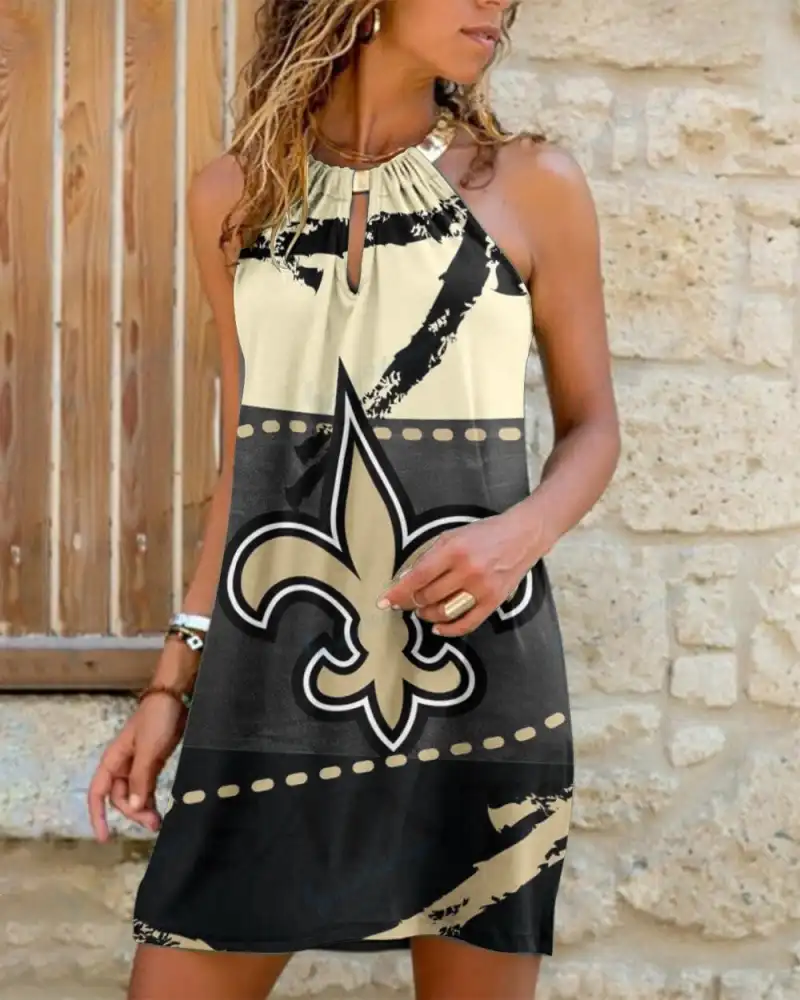 New Orleans Saints Summer Casual Dress
