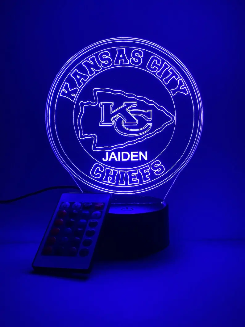 Kansas City Chiefs Lamp 4