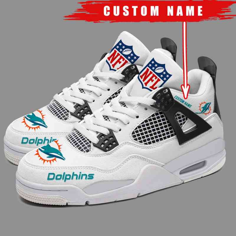 Miami Dolphins AJ4 Sneaker