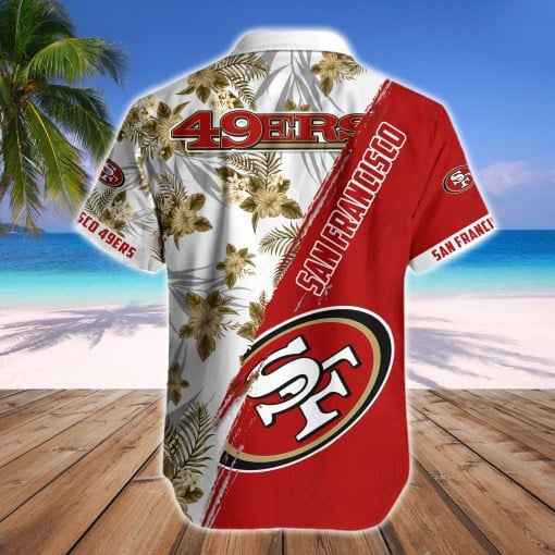 San Francisco 49ers Button Shirt Style
