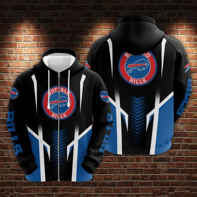 Buffalo Bills Limited Hoodie Side View