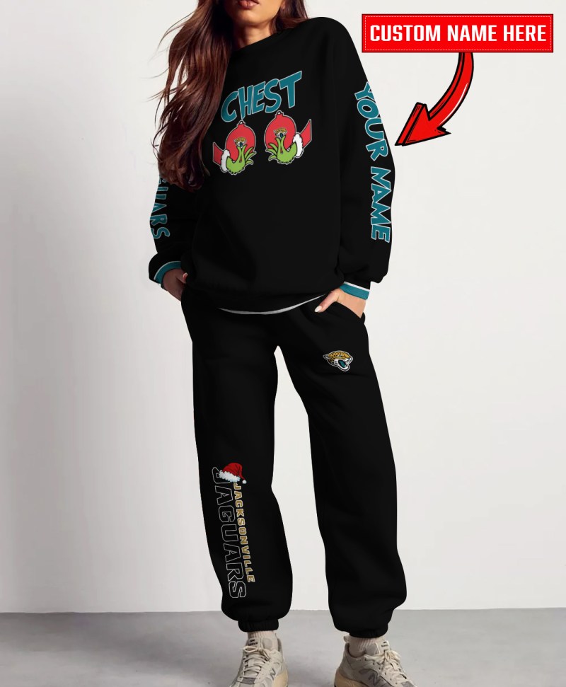 Jacksonville Jaguars Sweatshirt and Sweatpants - Christmas Collection