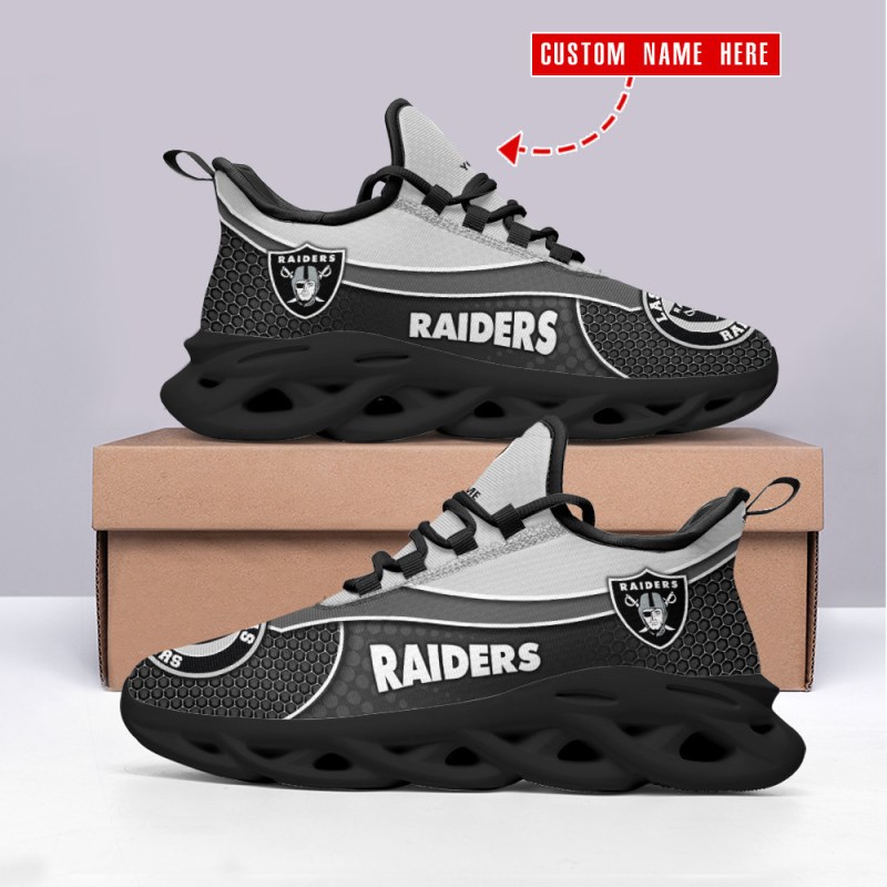 Las Vegas Raiders Sneakers Side View