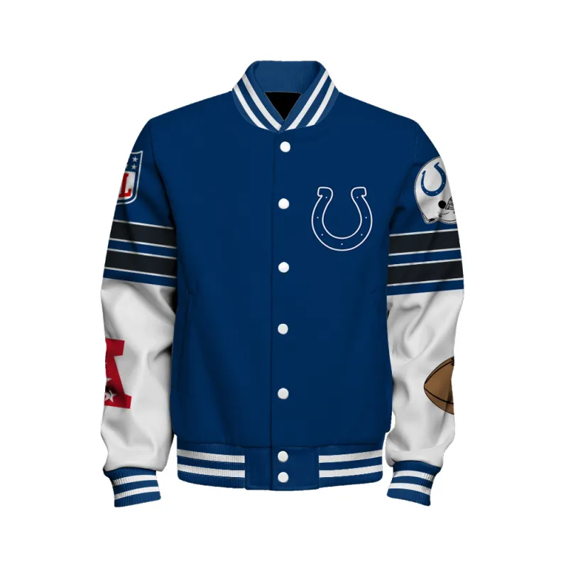 Indianapolis Colts Unisex Jacket Back