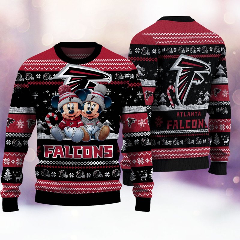Atlanta Falcons Ugly Christmas Sweater Design 4