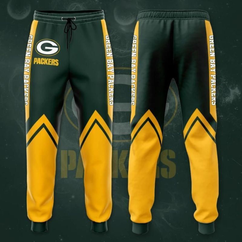 Green Bay Packers 3D Printed Pocket Sweatpant