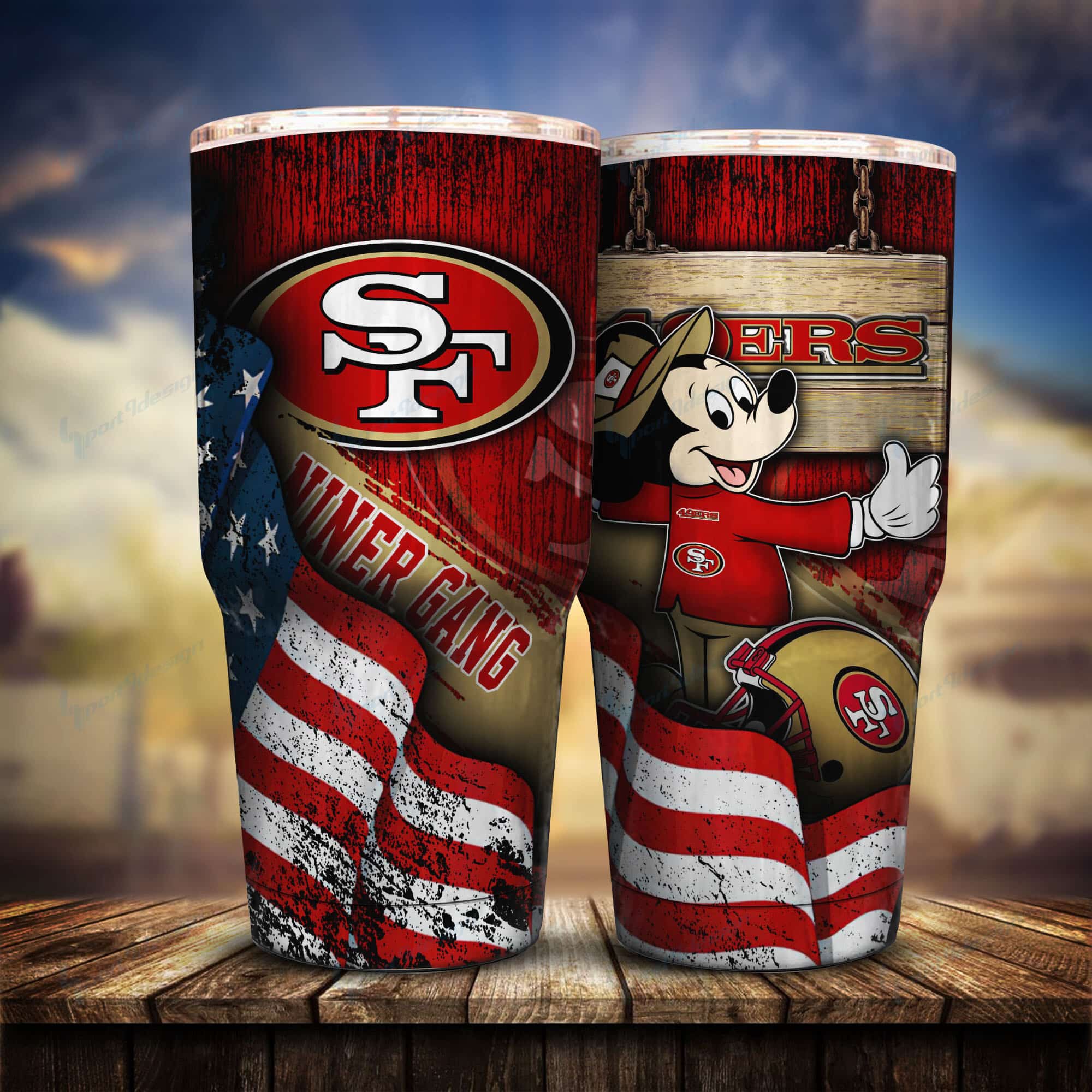 San Francisco 49ers Tumbler