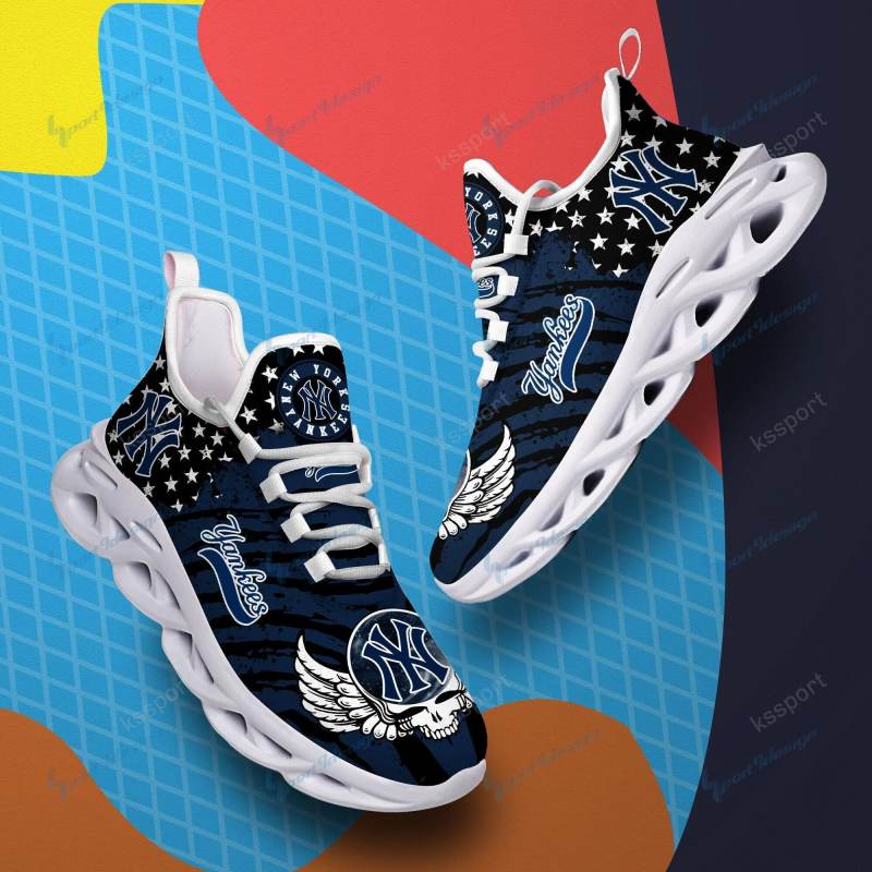 New York Yankees Yezy Running Sneakers Lifestyle