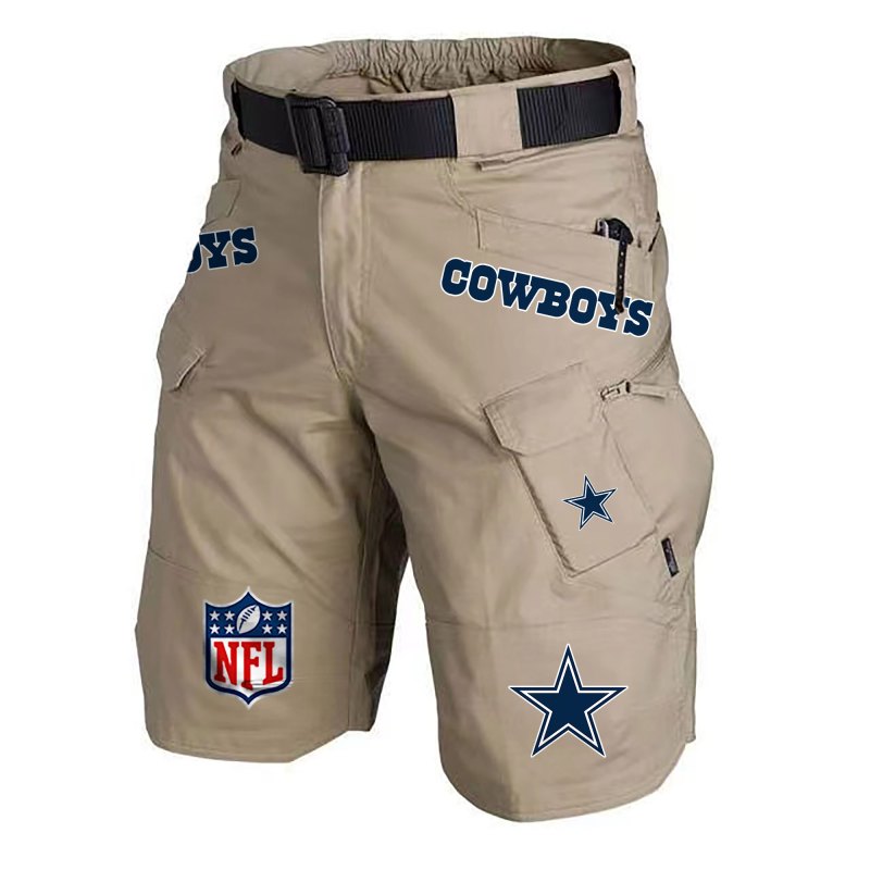 Khaki Dallas Cowboys Shorts