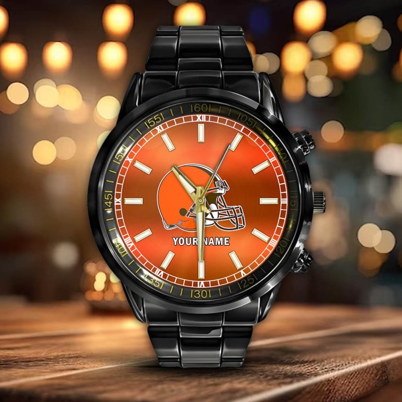 Cleveland Browns NFL Personalized Watch