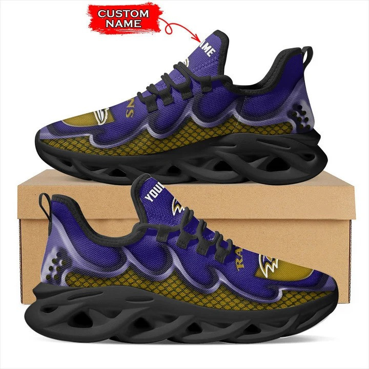 Baltimore Ravens Yezy Sneakers 4