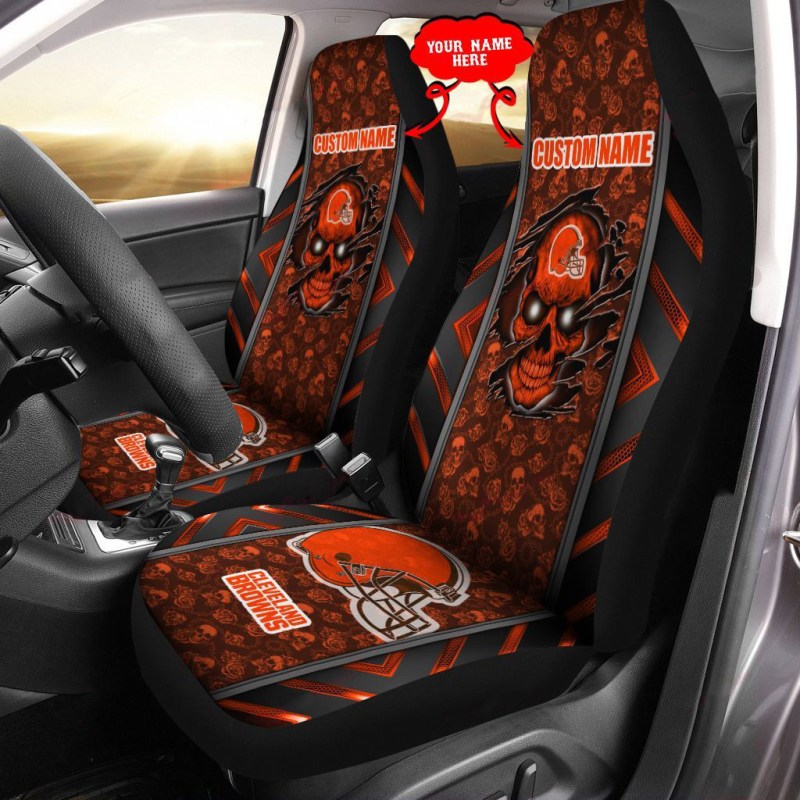 Cleveland Browns Personalized Car Seat Covers