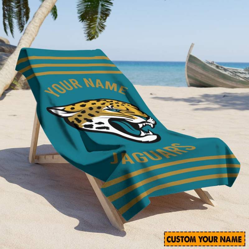 Jacksonville Jaguars Beach Towel 1