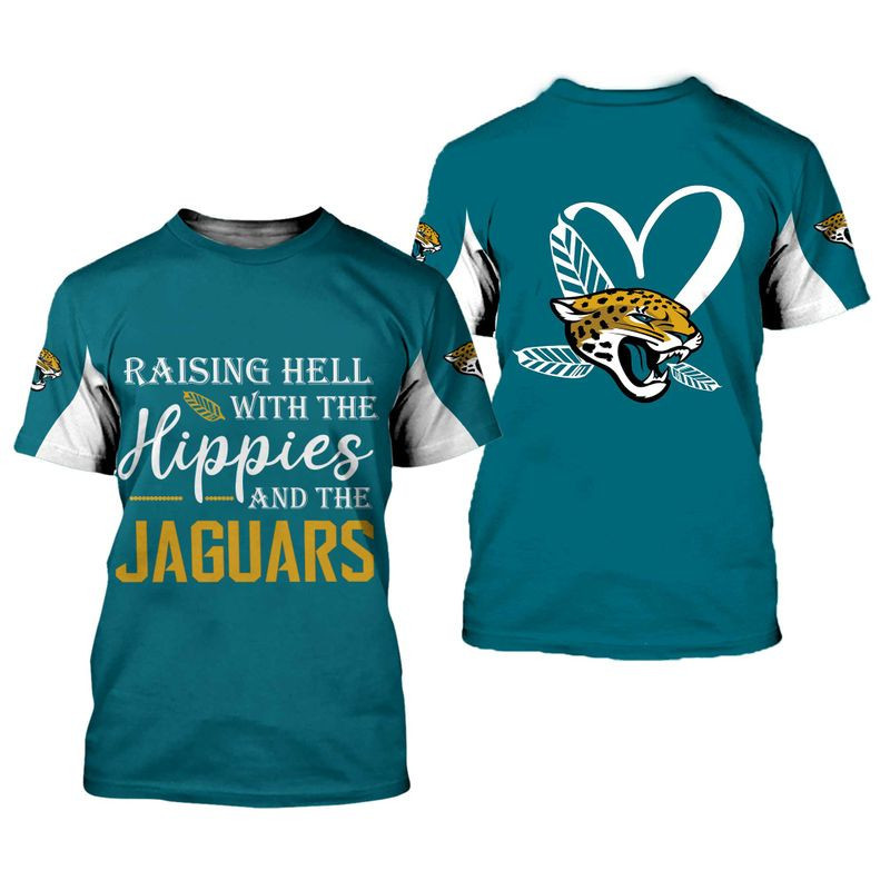 Jacksonville Jaguars Hoodie Back View
