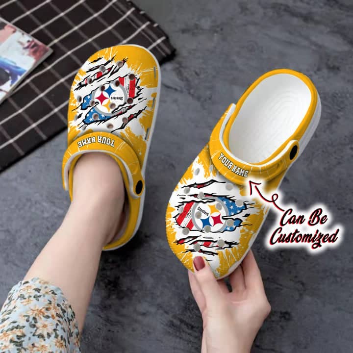 Pittsburgh Steelers Clog Design