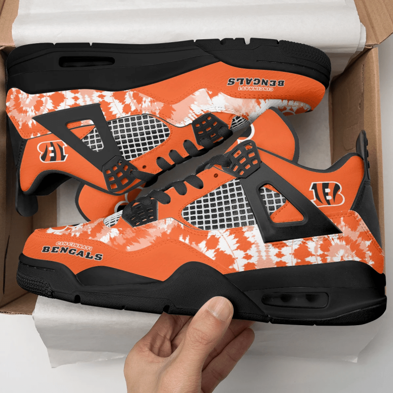 Cincinnati Bengals AJ4 Sneaker
