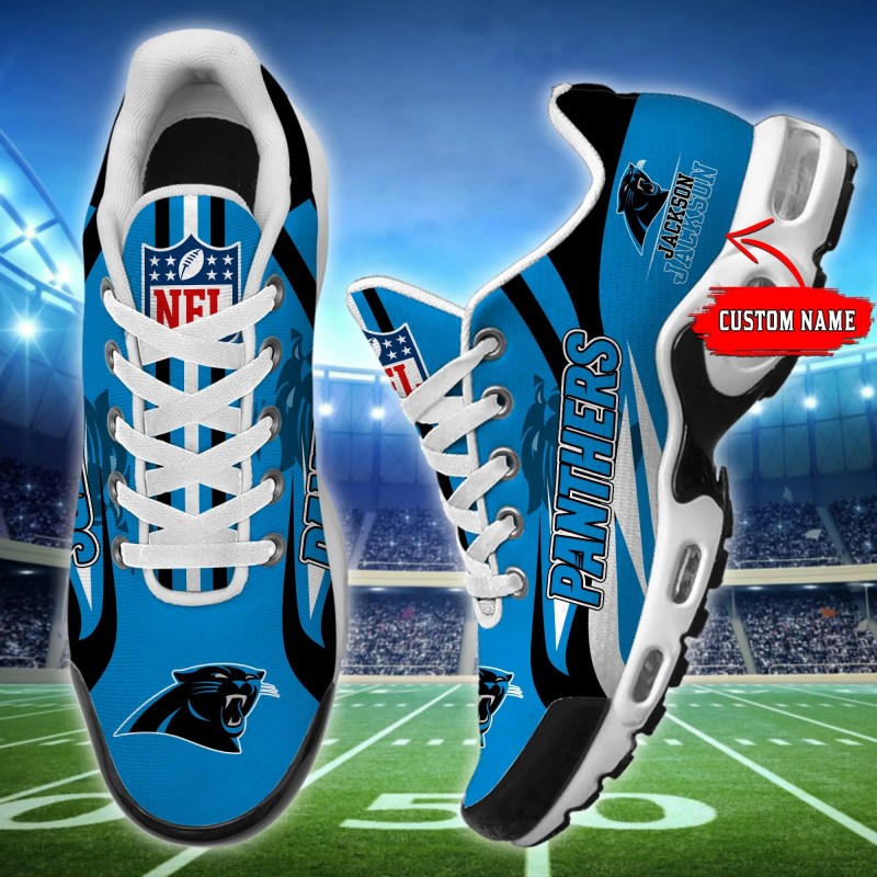 Carolina Panthers Personalized Plus T-N Youth Sneakers