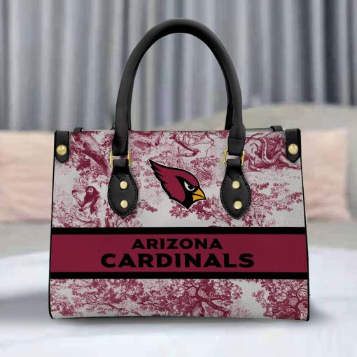 Front View of Arizona Cardinals Hand Bag