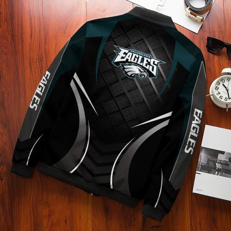 Stylish Philadelphia Eagles Bomber Jacket