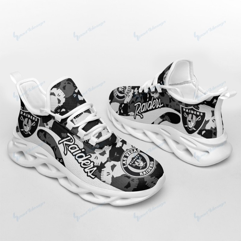 Las Vegas Raiders Sneakers Side View
