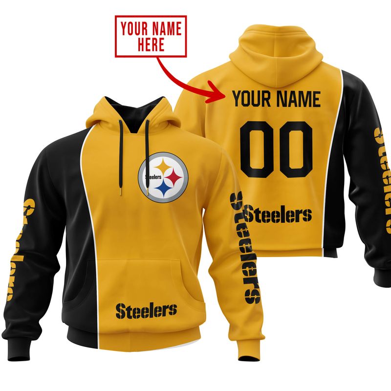 Pittsburgh Steelers Personalized Hoodie