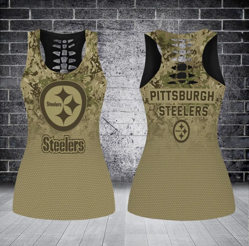 Pittsburgh Steelers Combo Tank Top and Leggings
