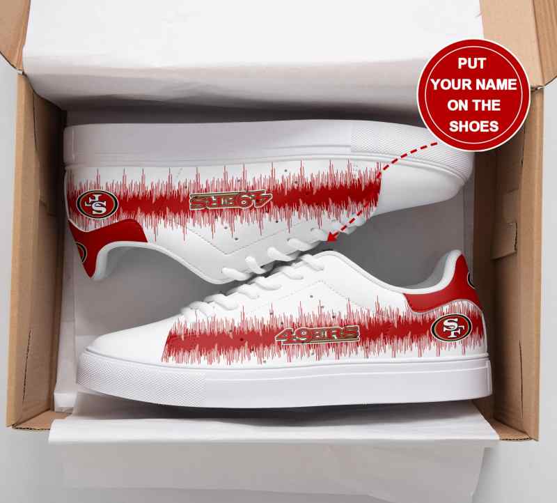Custom Sneakers for San Francisco 49ers Fans