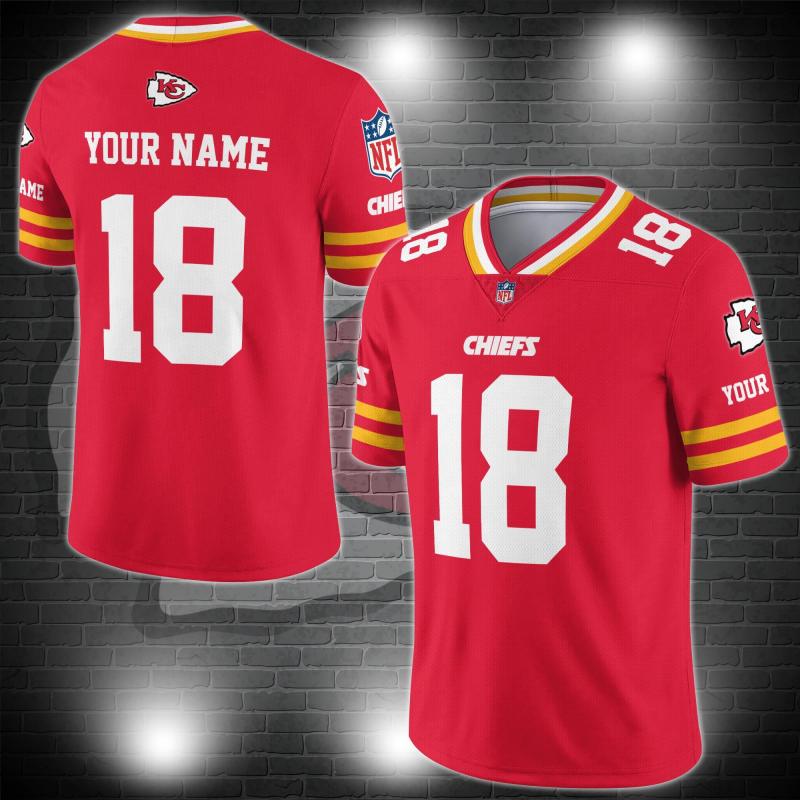 Kansas City Chiefs Personalized Jersey 1