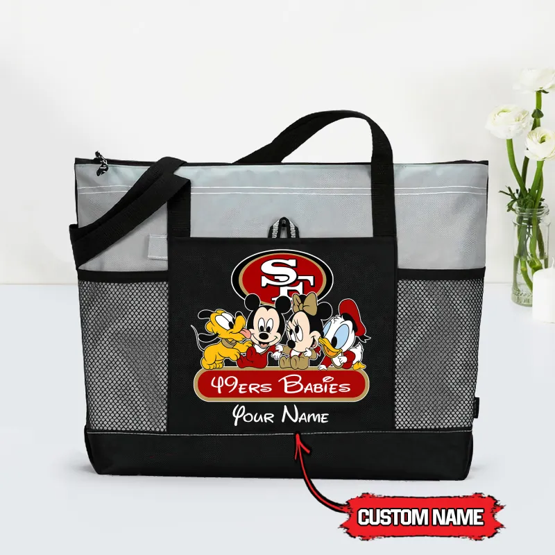 San Francisco 49ers Tote Bag Grey