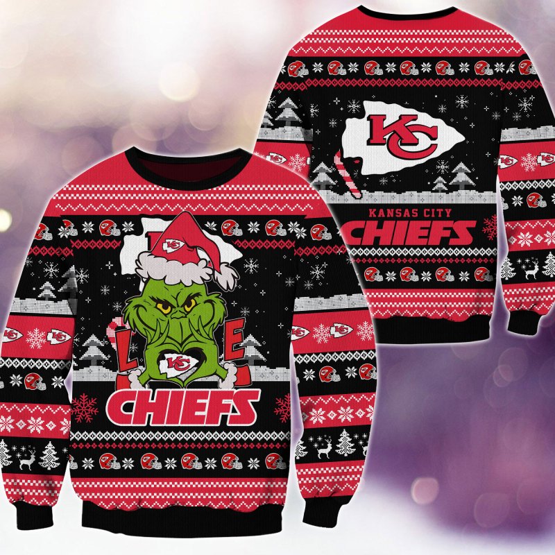 Kansas City Chiefs Ugly Christmas Sweater