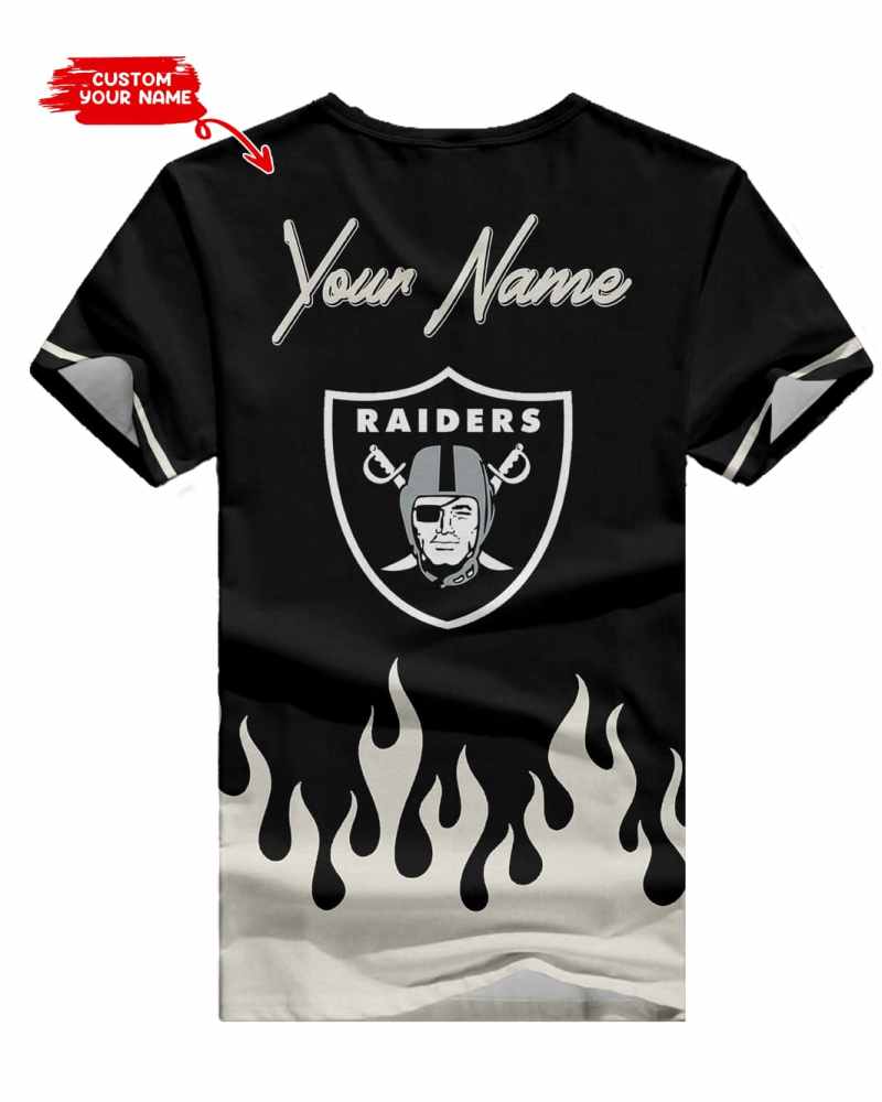 Las Vegas Raiders Personalized V-neck