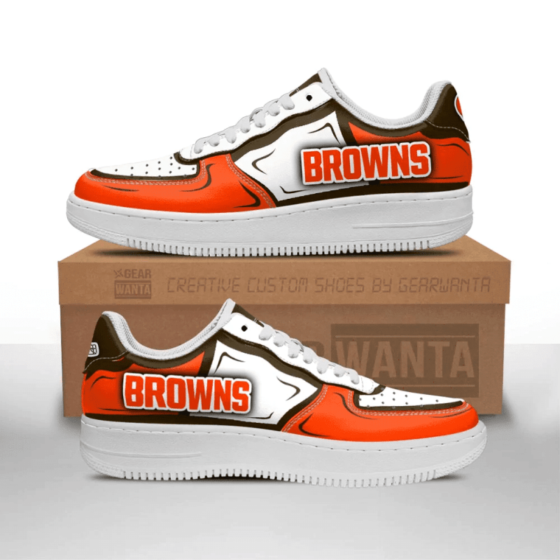 Cleveland Browns NFL Air Force 1 Sneaker
