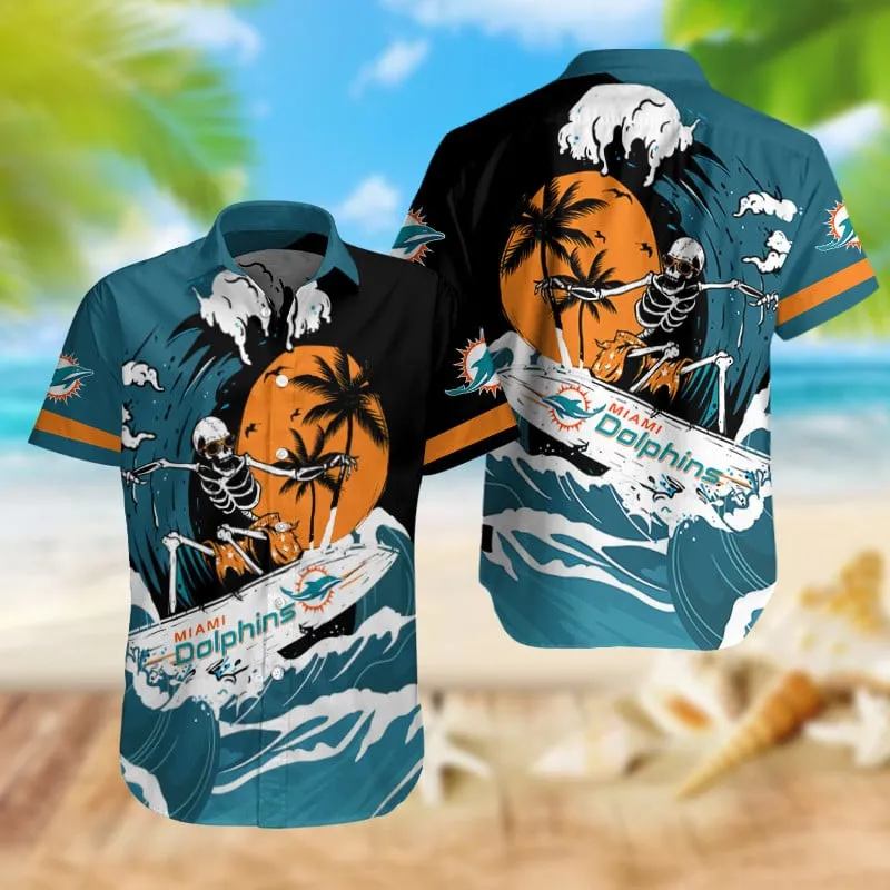 Miami Dolphins Button Shirt Sizing Chart
