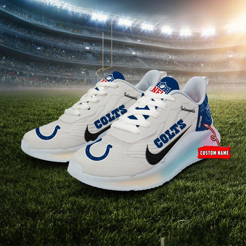 Indianapolis Colts Rainbow Cushion Running Shoes