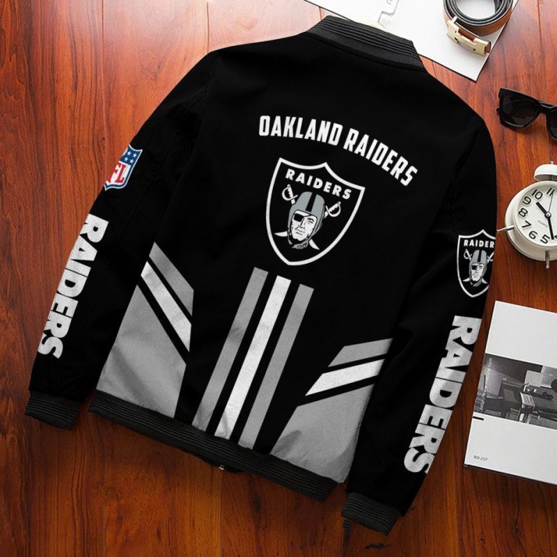 Las Vegas Raiders Bomber Jacket