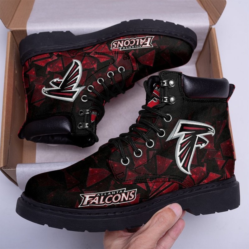 Atlanta Falcons TBLCL Boots Top View