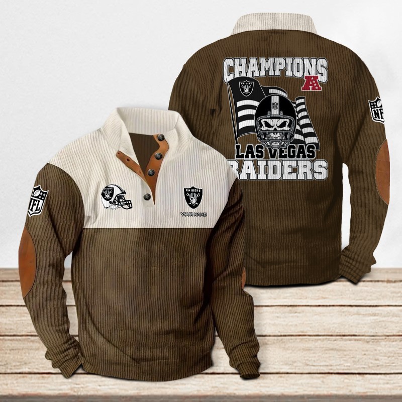 Las Vegas Raiders Colorful Stand Collar Sweatshirt Limited Edition AZCACSSW000090 8 AZCACSSW000090 – MK Brown