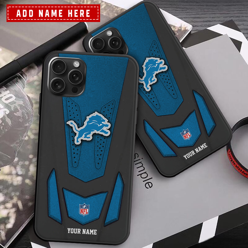 Detroit Lions Personalized Phone Case