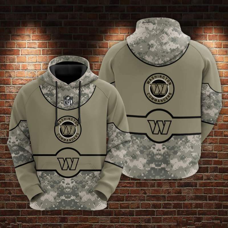 Washington Commanders Hoodie Front View