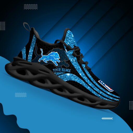 Detroit Lions Personalized Yezy Running Sneakers