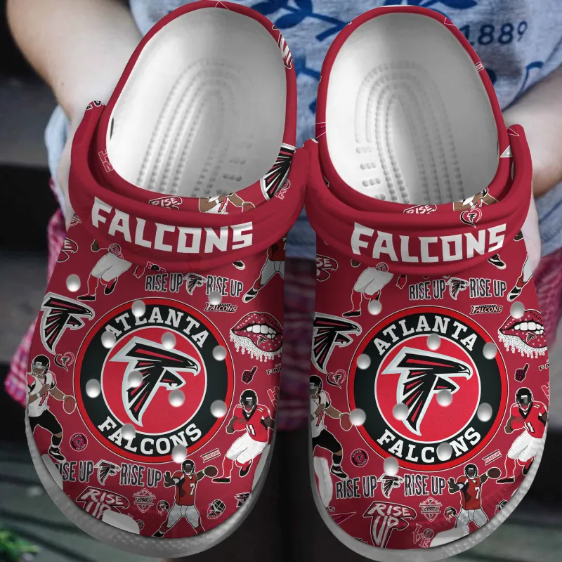 Atlanta Falcons Clogs Shoes