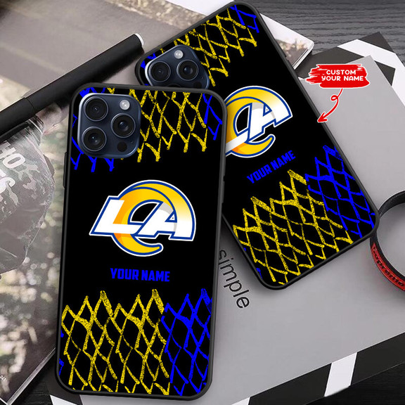 Los Angeles Rams Phone Case Side View