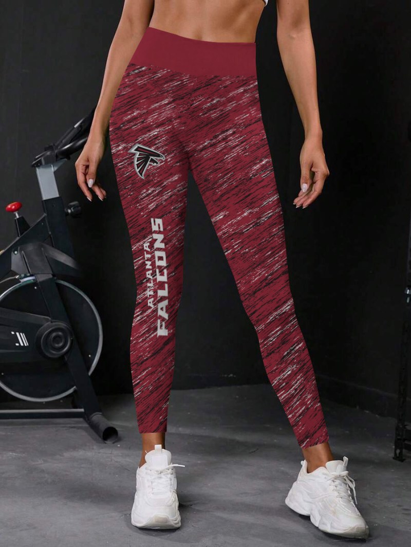 Support Your Team with Atlanta Falcons Leggings