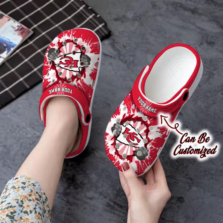 Kansas City Chiefs Clog Design