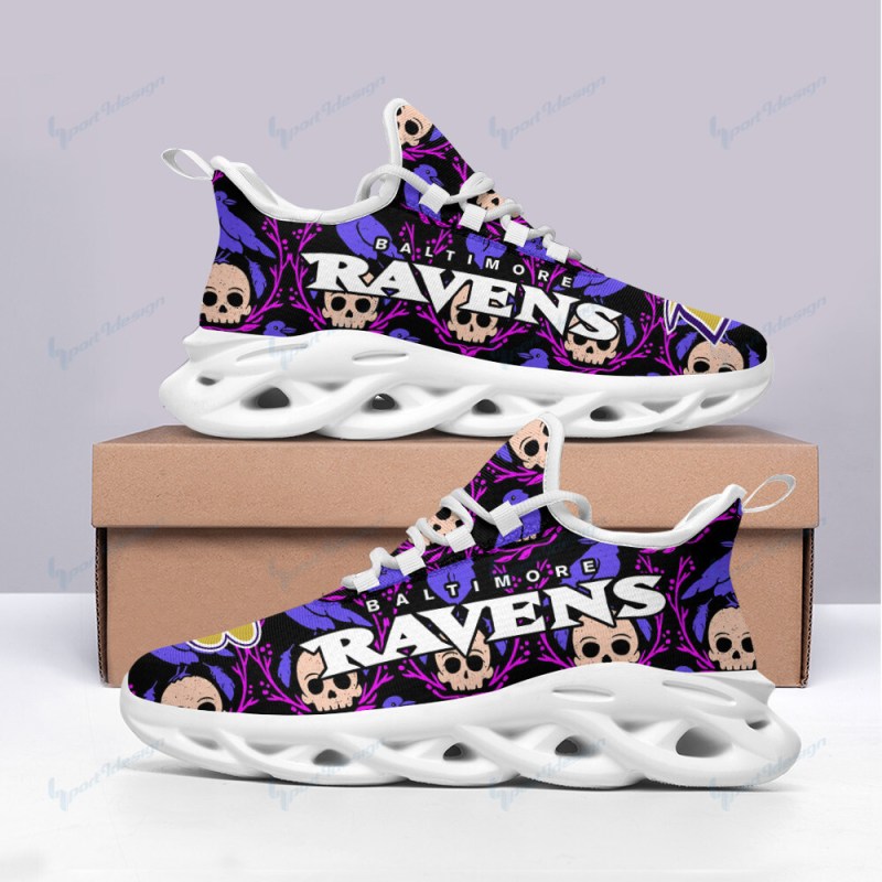 Baltimore Ravens Yezy Running Sneakers