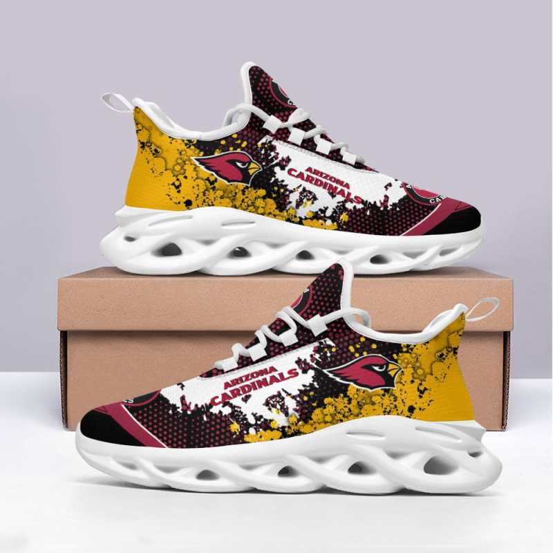 Arizona Cardinals Yezy Running Sneakers BB652 7 Arizona Cardinals Yezy Running Sneakers Back View