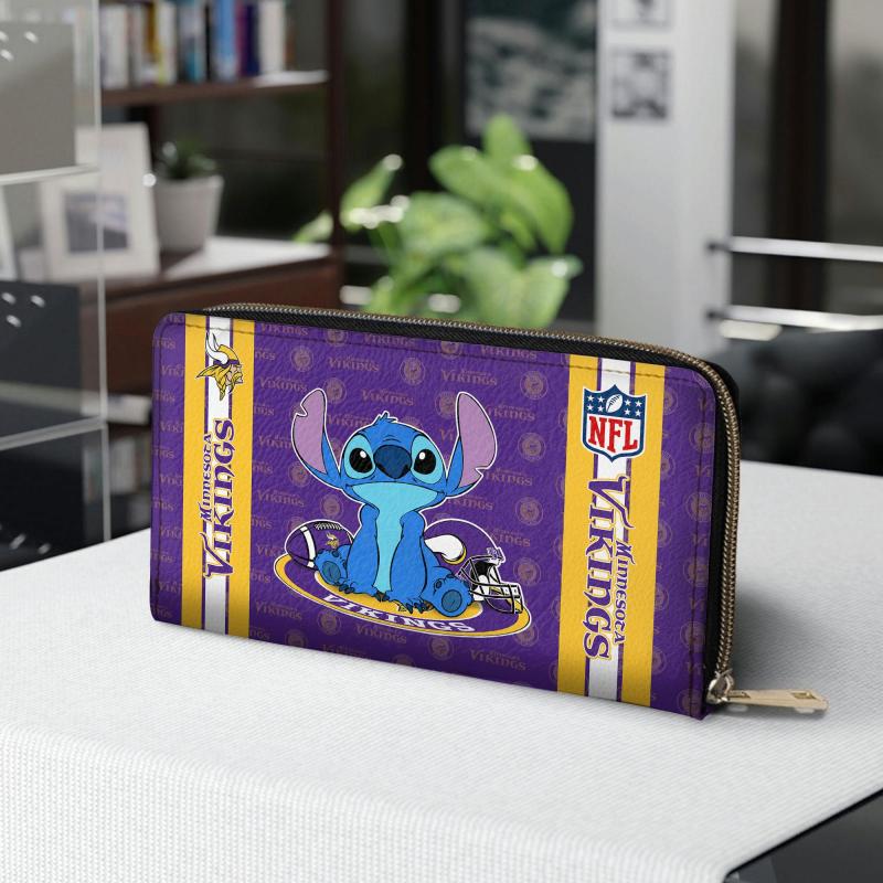 Mockup Minnesota Vikings Wallet