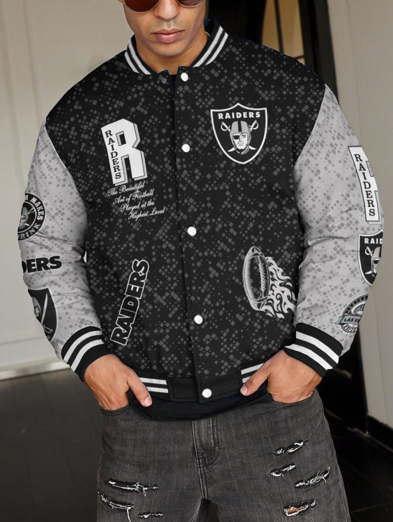 Las Vegas Raiders Varsity Jacket