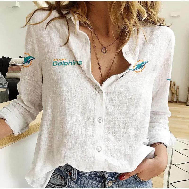 Miami Dolphins Women's Shirt Image 2